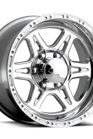 Top Pick Raceline 886 Renegade 17x9in / 6x135 BP / 6mm Offset / 87.10mm Bore - Polished Wheel