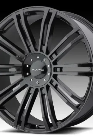 KM677 D2 22X9.5 6X132 G-BLK +35 74.5 Same Day Shipping
