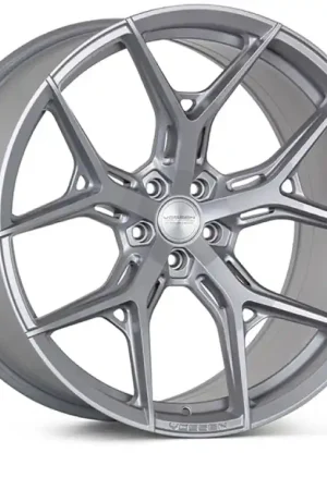 Direct From Factory Vossen HF5 - 22x9.5 - ET35 - 5x112 - 66.56 - Flat - SS - Satin Silver