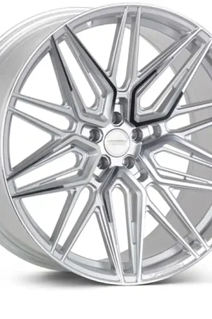 Limited Time Vossen HF-7 22x9.5 / 5x130 / ET53 / Flat Face / 71.6 - Silver Polished Wheel