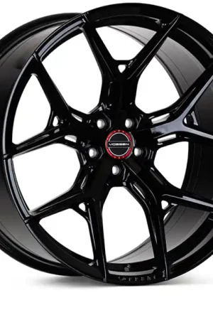 Vossen HF-5 - 20x9 / ET32 / 57.1 / 5X112 / Flat - Gloss Black - Huracan/R8 Fitment Front Buy Direct
