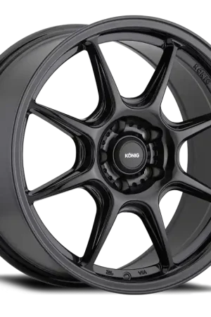 Konig Lockout 17x8 4x108 ET40 Gloss Black While Supplies Last