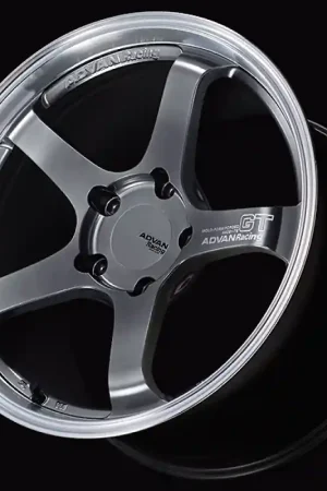 Get Yours Advan GT for Porsche 18x9.0 / +46 Offset / 5x130 / 71.6mm Bore / Machining and Hyper Platinum Black