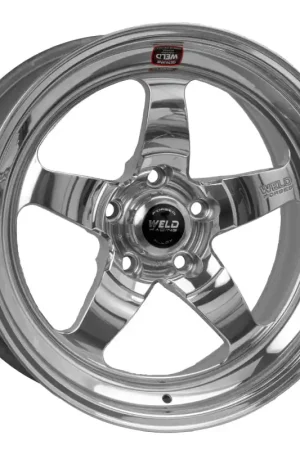 Express Delivery Weld S71 17x8.5 / 5x4.5 BP / 5.4in. BS Polished Wheel (Low Pad) - Non-Beadlock