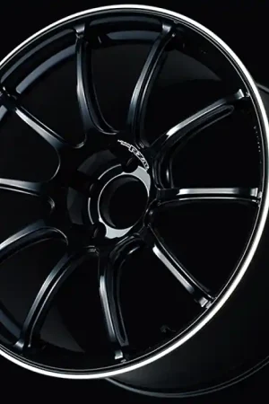 Free Shipping Advan RZII 15x7.0 / +30 Offset / 4x100 / 63mm Bore / Racing Gloss Black and Ring