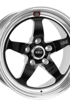Weld S71 17x8 / 5x4.5 BP / 4.9in. BS Black Wheel (Low Pad) - Non-Beadlock Special Offer