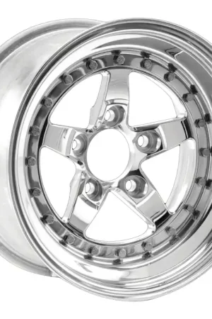 Hassle-Free Returns Weld Weldstar 15x10 / 5x4.75 BP / 6.5in. BS Polished Wheel - Non-Beadlock