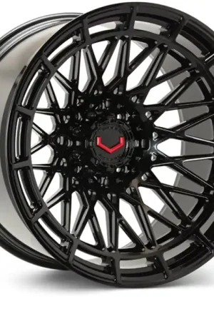 New Release Vossen LCX-03 22x9.5 - 6x139.7 - ET20 - Deep - 78.1 - Gloss Black Wheel