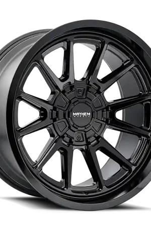 Mayhem 8116 Intrepid 20x10 / 5x127/139.7 BP / -24mm Offset / 87mm Hub Gloss Black Wheel Authentic