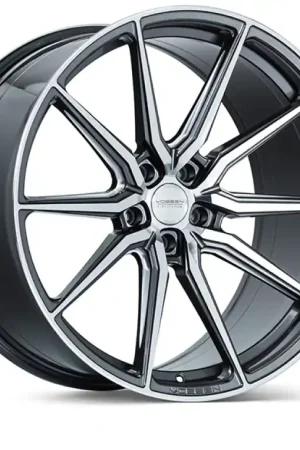 Special Discount Vossen HF-3 24x10 / 5x130 / ET20 / Deep Face / 84.1 - Gloss Graphite Polished Wheel