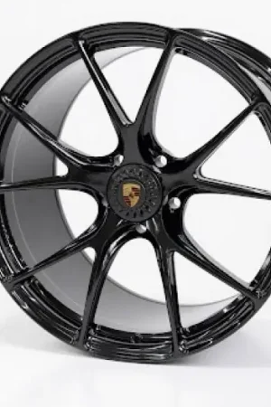 Vossen X Champion RS74 21X9.5 / ET53 / 5X130 / Gloss Black Wheel / Panamera - Front While Supplies Last