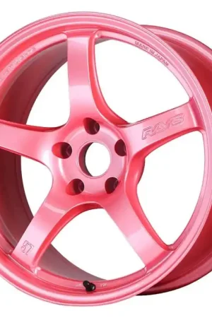 Order Now Gram Lights 57CR 19x10.5 +35 5x112 Sakura Pink Wheel (Special Order No Cancel)