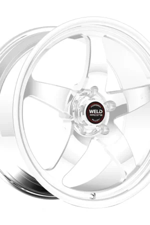 Top Rated Weld S71 18x11 / 5x115mm BP / 6.1in. BS Polished Wheel (High Pad) - Non-Beadlock