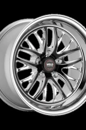 Weld S82 17x10 / 5x120 BP / 7.2in BS (43mm Offset) Black Wheel (High Pad) Original