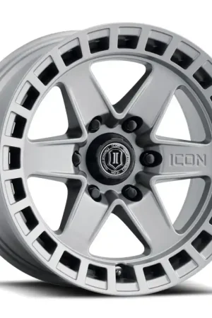 ICON Raider 17x8.5 6x135 6mm Offset 5in BS Titanium Wheel Top Pick