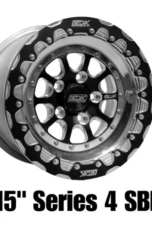 Bargain Belak 15x11 / 7in BS / 5x114 BP / High Pad / Series 4 Wheel - Single Beadlock