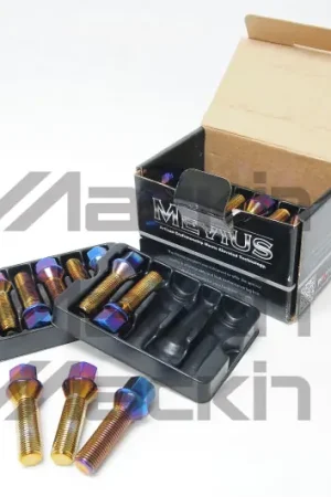 Wheel Mate Mevius 17 Hex Lug Bolt Set of 20 - Black 14x1.25 40mm Cone 60 DEG TAP Cheap