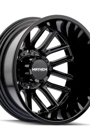 Buy Today Mayhem 8107D Cogent Dually 20x8.25 / 8x200 BP / -192mm Offset / 142mm Hub Gloss Black Wheel