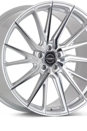 Vossen HF-4T 21x10.5 / 5x112 / ET42 / Deep Face / 66.5 - Silver Polished - Left Wheel Exclusive