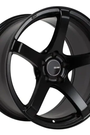 Get Yours Enkei Kojin 18x8.5 25mm Offset 5x114.3 Bolt Pattern 72.6mm Bore Dia Matte Black Wheel