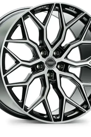 Best Seller Vossen HF-2 20x10.5 / 5x112 / ET30 - S/ Deep Face / 66.56 - Brushed Gloss Black Wheel
