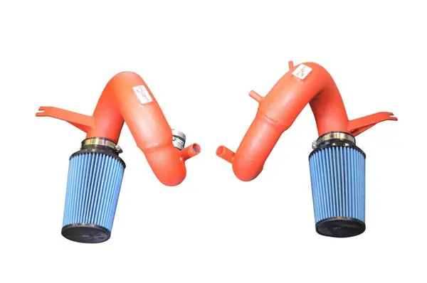 Injen 18-20 Kia Stinger 3.3L Twin Turbo Wrinkle Red Short Ram Air Intake Budget