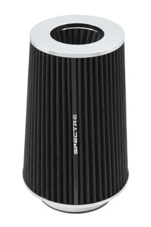 Spectre Adjustable Conical Air Filter 9-1/2in. Tall (Fits 3in. / 3-1/2in. / 4in. Tubes) - Black Buy Today