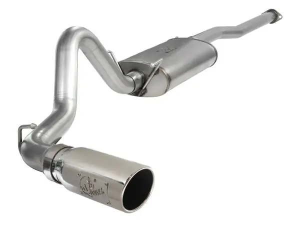 Fan Favorite aFe MACHForce XP Exhausts Cat-Back SS-409 EXH CB Toyota Tacoma 05-13 V6-4.0L (Pol Tip)