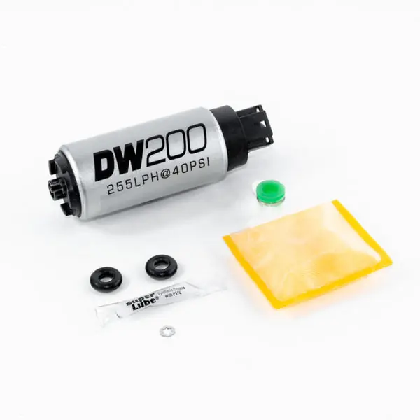 DeatschWerks 255 LPH In-Tank Fuel Pump w/ 03-06 Evo 8/9 / 95-98 Eclipse Turbo AWD Set Up Kit Deal