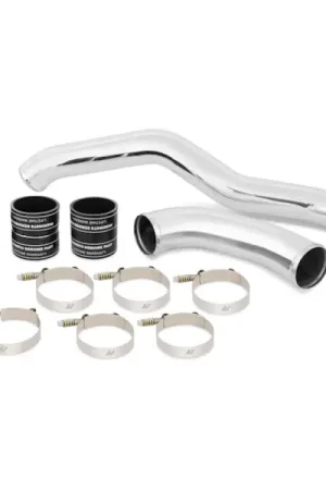 Last Chance Mishimoto 08-10 Ford 6.4L Powerstroke Hot-Side Intercooler Pipe and Boot Kit