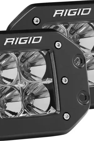 Direct From Manufacturer D-Series PRO LED Light, Flood Optic, Flush Mount, Pair