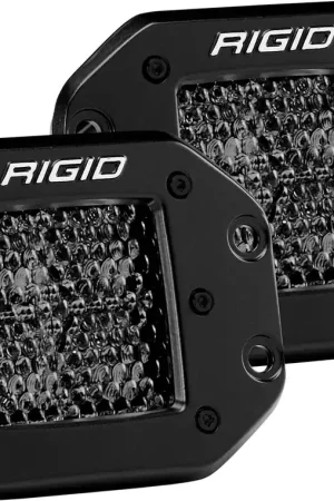 Holiday Sale D-Series PRO Midnight Edition, Spot Diffused, Flush Mount, Pair