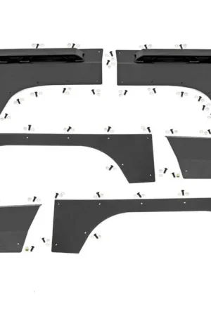 Jeep Front & Rear Upper and Lower Quarter Panel Armor-84-96 Cherokee XJ Rough Country Clearance