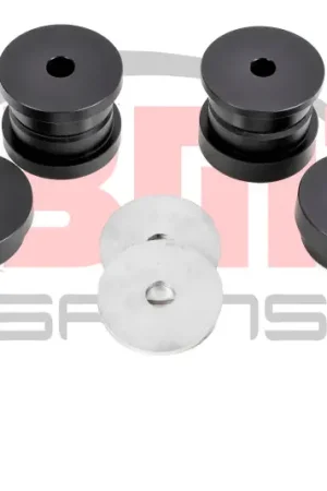 Flash Sale BMR 15-17 S550 Mustang Rear Cradle Bushing Kit (Delrin) - Black