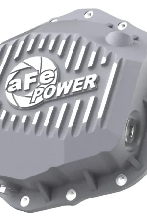 Best Choice aFe Street Series Rear Differential Cover Raw w/ Machined Fins 19-20 Ram 2500/3500