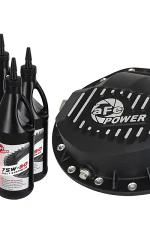 aFe Power Cover Diff Front Machined w/ 75W-90 Gear Oil Dodge Diesel Trucks 03-11 L6-5.9/6.7L Get Yours