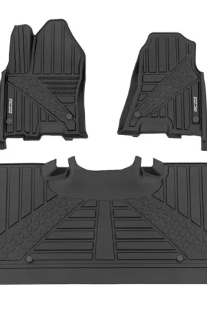Mega Sale Flex-Fit Floor Mats | FR & RR | Crew | Ram 1500 2WD/4WD (2025-2026)