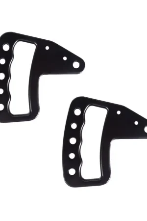 Rugged Ridge Aluminum Grab Handles Front Pair Black 07-18 Jeep Wrangler JK/JKU Weekend Sale