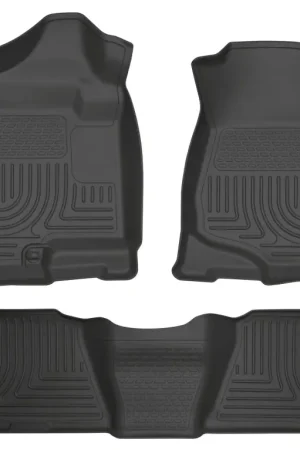 Time-Limited Husky Liners 07-13 GM Escalade/Suburban/Yukon WeatherBeater Black Front & 2nd Seat Floor Liners