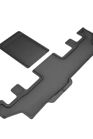 3D MAXpider 2021 GMC Yukon XL 7-Seat / Chevrolet Suburban 7-Seat Kagu 3rd Row Floormats - Black Last Chance