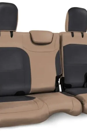PRP 2018+ Jeep Wrangler JLU/4 door Rear Bench Cover with Cloth Interior - Black/Tan Certified