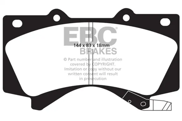 Shop Now EBC Brakes Bluestuff Street and Track Day Brake Pads