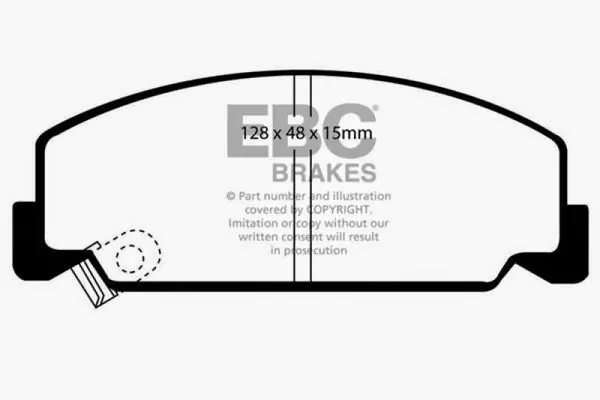EBC 84-85 Honda Accord Sedan 1.8 Greenstuff Front Brake Pads Special Offer