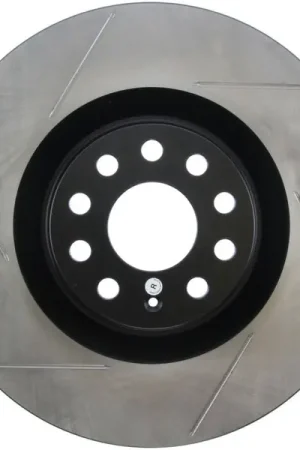 StopTech Power Slot 09 VW CC (Passat CC) / 06-09 Passat Front Right Slotted Rotor Popular