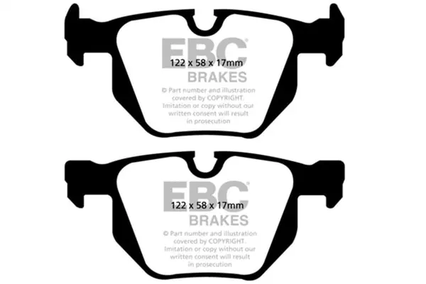 Get Yours EBC 13+ BMW X1 3.0 Turbo (35i) Greenstuff Rear Brake Pads