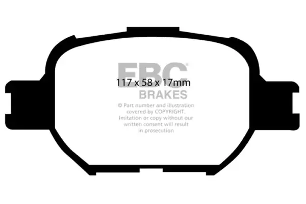 Limited Edition EBC 04-10 Scion TC 2.4 Greenstuff Front Brake Pads