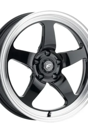 Flash Sale Forgestar D5 Drag 17x5.0 / 5x114.3 BP / ET-21 / 2.125in BS Gloss Black Wheel