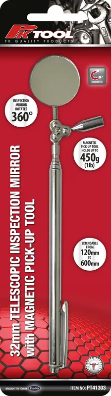 Holiday Sale PKTool Extendable Mirror with Magnetic Pick Up Tool - PT41303 (Pickup Only)
