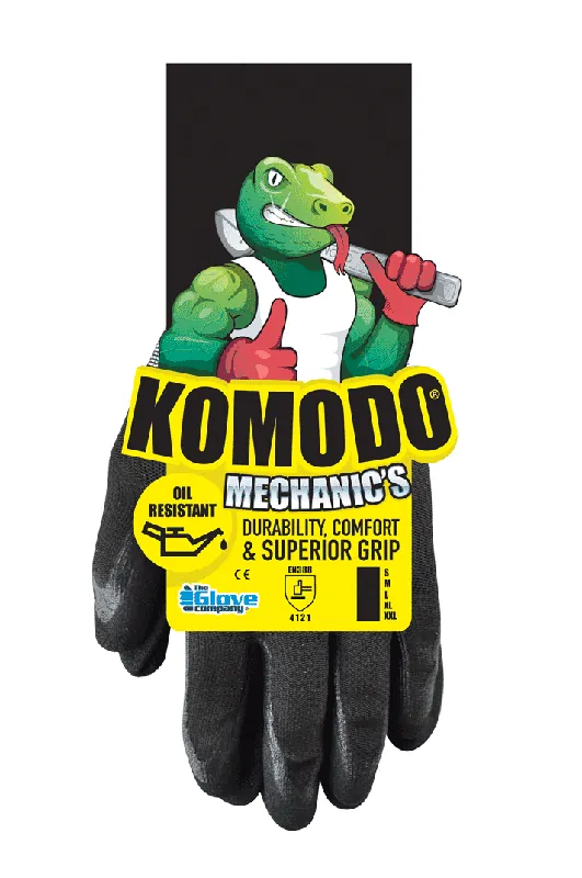 Komodo Mechanic's General Purpose Oil Resistant Gloves Size XL - 630204 Save Now