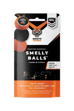 Modern Smelly Balls Wests Tigers Smellyballs Set - NRL445AN